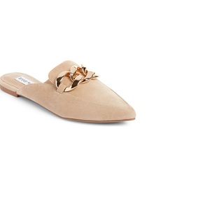 Steve Madden Finn Chain pointed toe mule